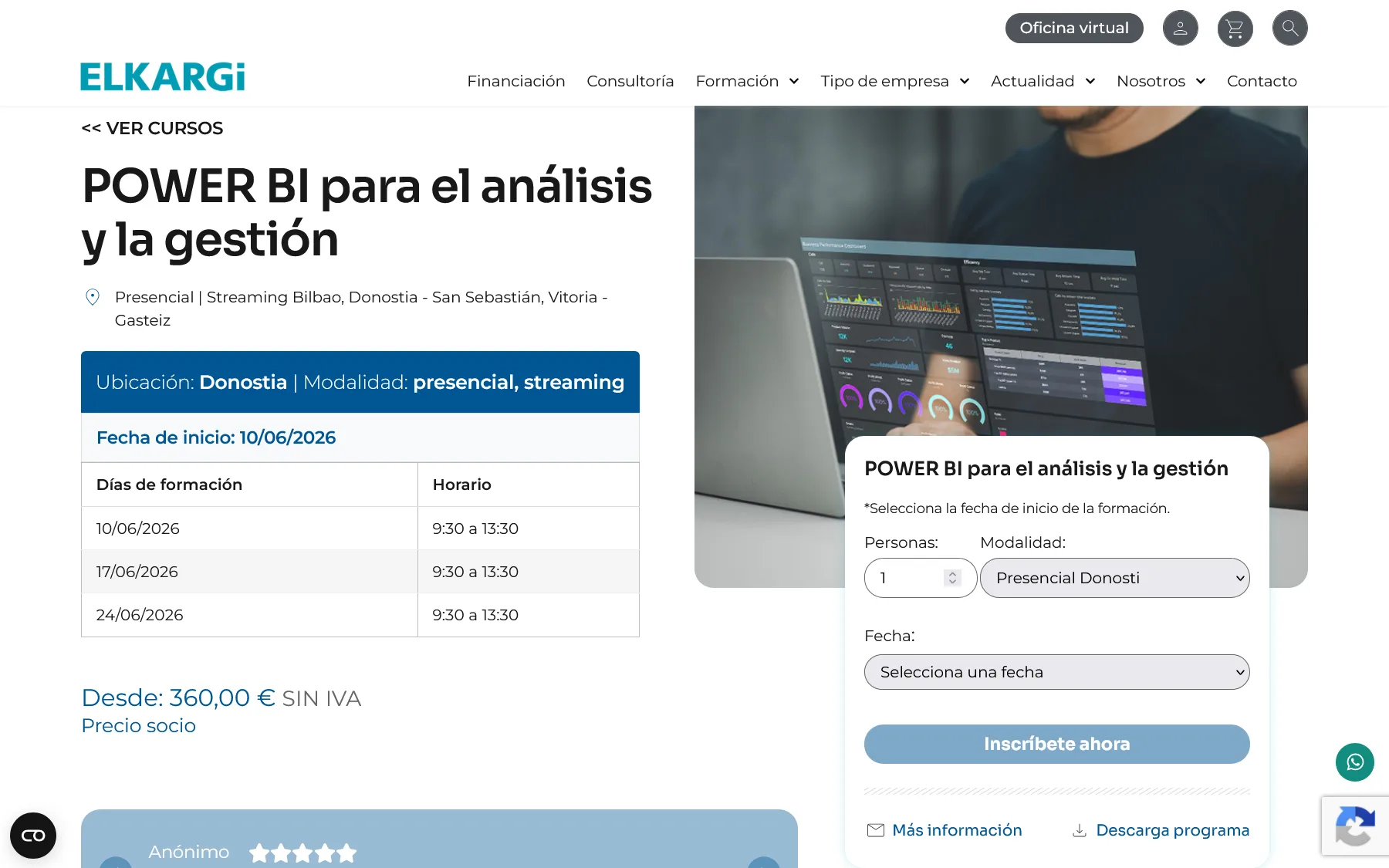 Elkargi - desarrollo avanzado para formación - imagen 1