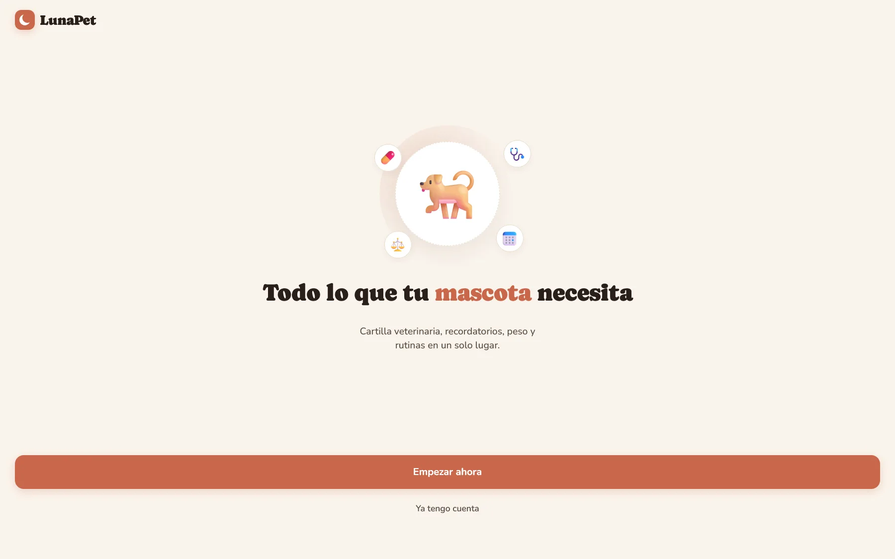 LunaPet — Webapp gratuita para el cuidado de tus mascotas - imagen 1