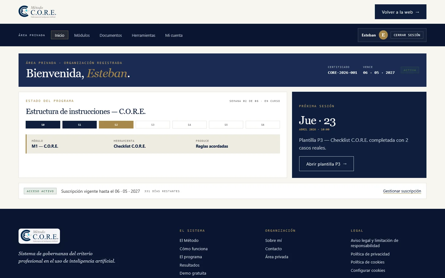 Metodocore — Plataforma de gobernanza de IA para empresas - imagen 2