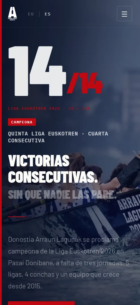 Donostia Arraun Lagunak — Nueva web del club de remo - imagen 4