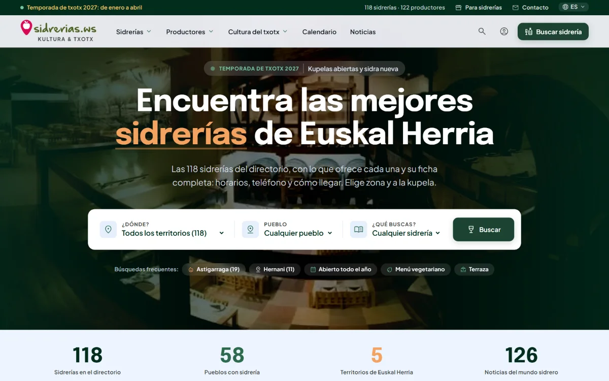 Septiembre en el taller: cinco webs nuevas