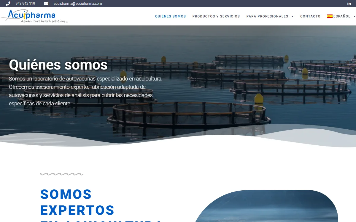 Quiénes somos: un laboratorio de autovacunas especializado en acuicultura