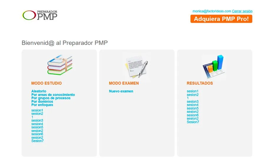 Preparador PMP